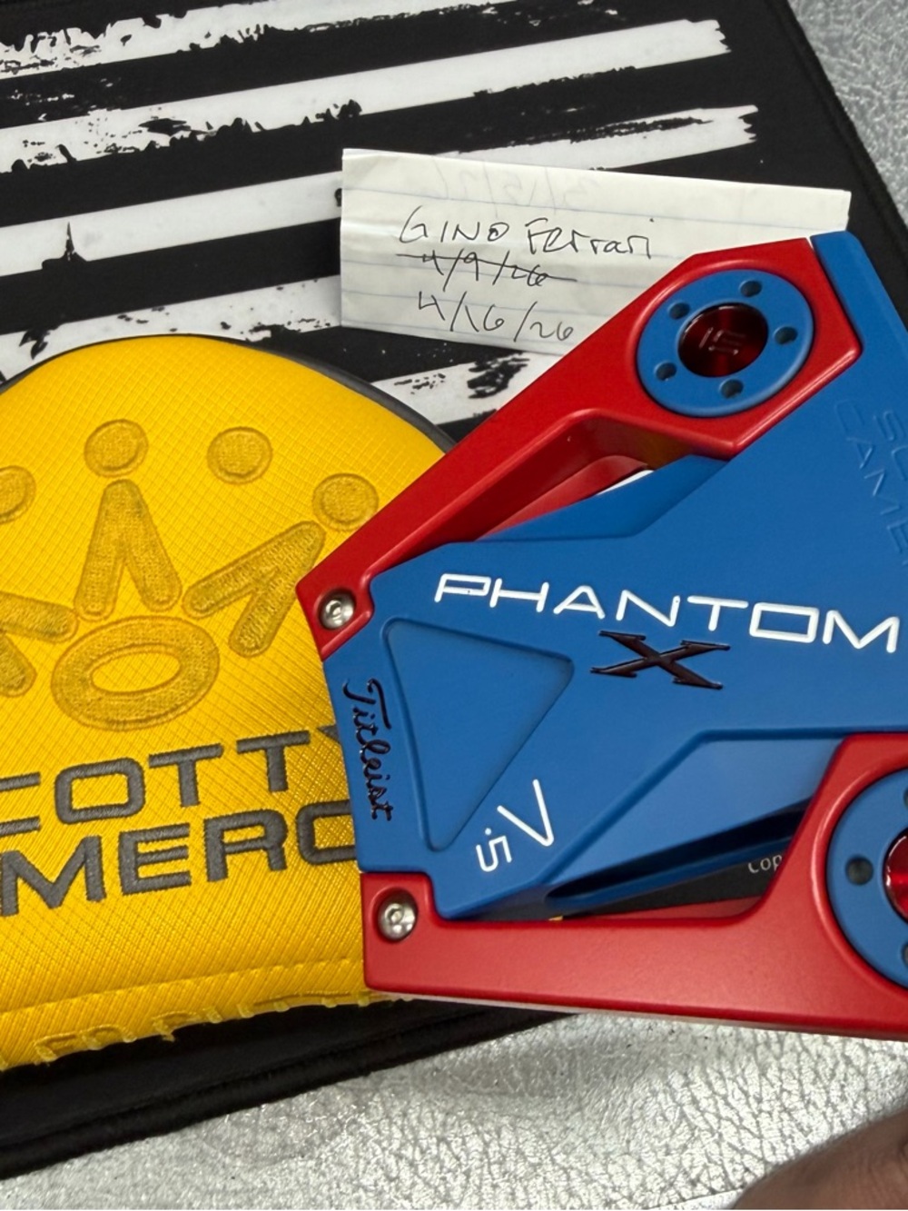 Scotty Cameron Custom Phantom X 7.5 Putter with Head cover